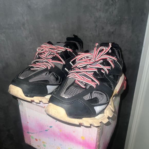 Black Balenciaga track sneakers - Picture 3 of 3